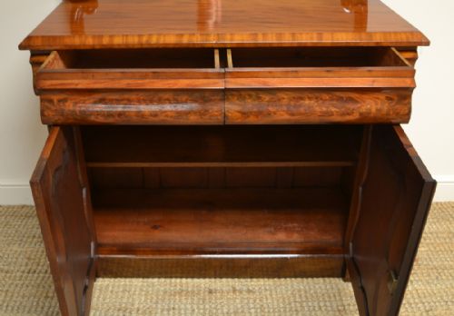 fig 2. Stunning Victorian Flamed Mahogany Antique Chiffonier