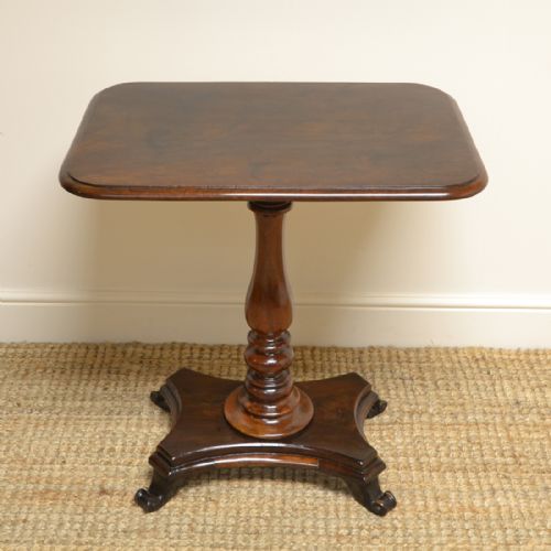 Victorian Mahogany Antique Occasional Side Table.
