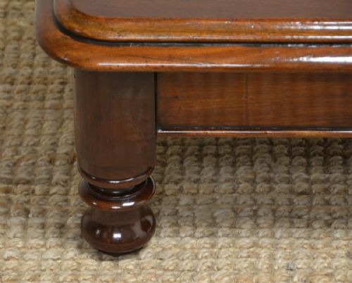 fig 2. Victorian Mahogany Antique Coffee Table.