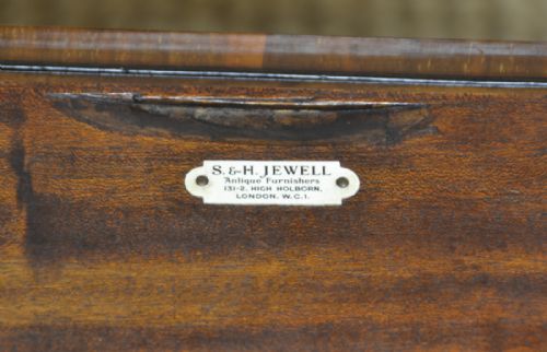 fig 2. Elegant S & H Jewell Nest of Three Antique Tables