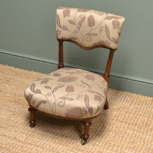 Small Holland & Sons Antique Nursing Chair