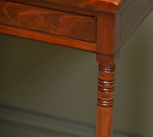 fig 3. Fine Quality Regency Mahogany Small Antique Side Table