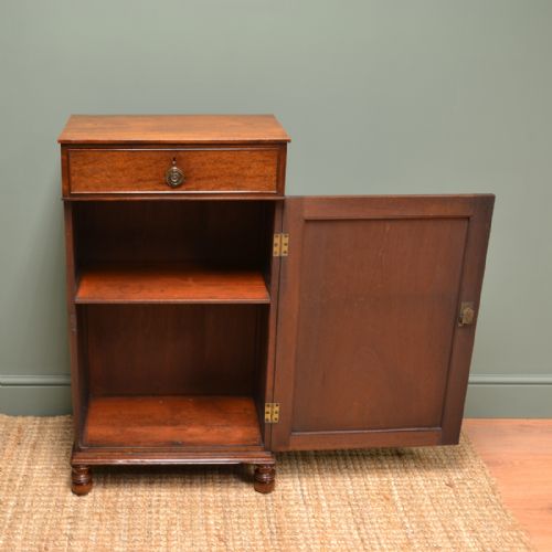 fig 2. Slim Regency Mahogany Antique Cupboard