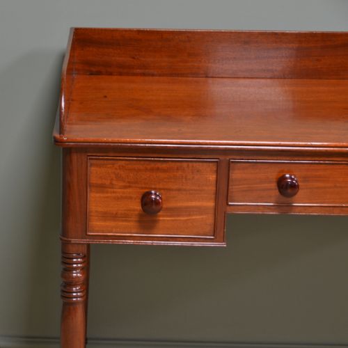 fig 2. Stunning Quality Regency Mahogany Antique Writing Table