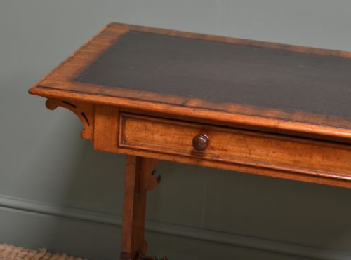 fig 2. Victorian Mahogany Antique Writing Table