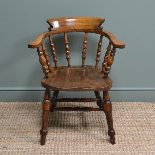 Antique Smokers Bow Chair