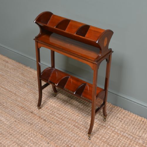 Fine Quality Victorian Antique Book Stand