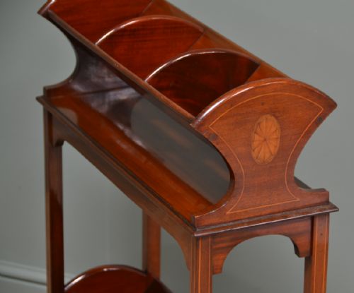 fig 1. Fine Quality Victorian Antique Book Stand