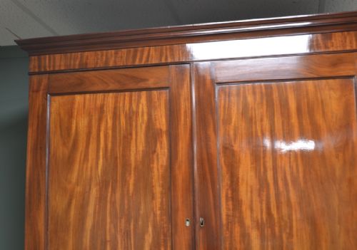 fig 2. Quality Georgian Gillows Mahogany Antique Secretaire Press Cupboard
