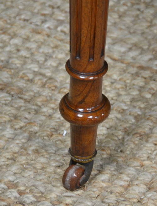 fig 4. Beautifully Figured Walnut Antique Victorian Card Table