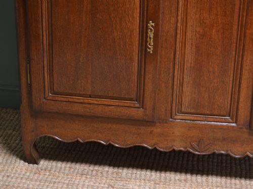 fig 3. Large 18th Century Country French Oak Antique Dresser 