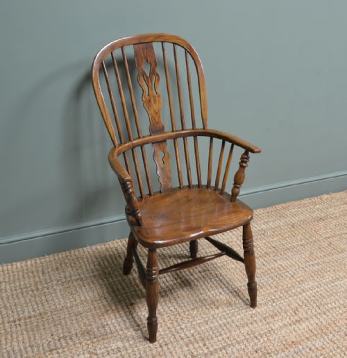 fig 1. Country House Elm & Ash Antique Windsor Chair