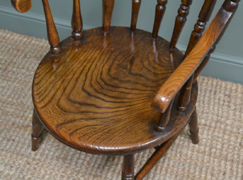 fig 3. Quality Elm Penny Antique Windsor Chair
