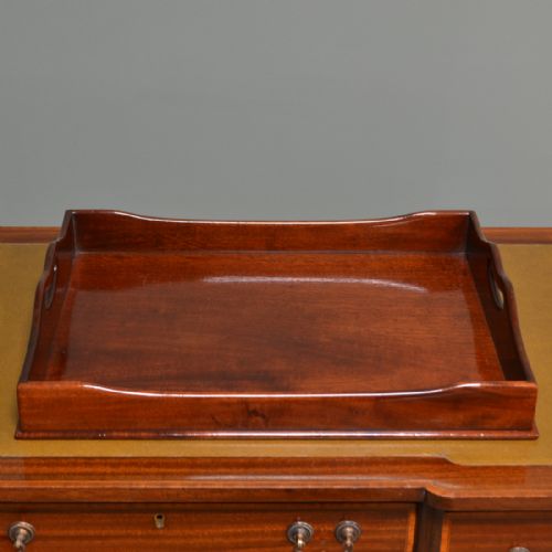 Edwardian Mahogany Antique Butlers Tray