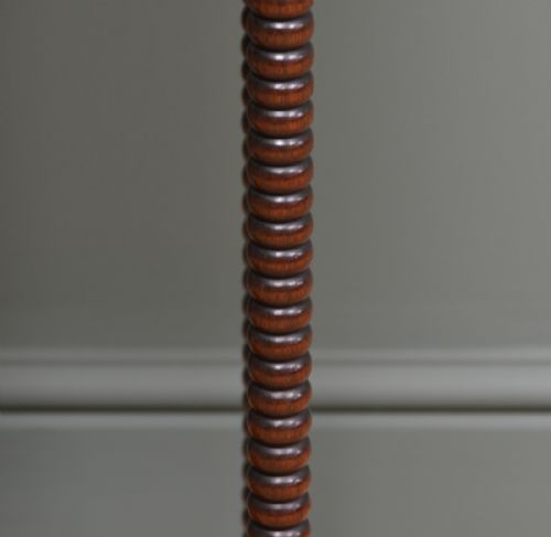 fig 2. Unusual Small Arts & Crafts Walnut Antique Hall Table