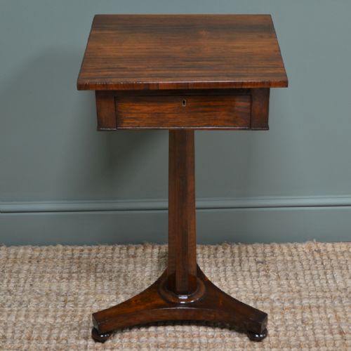 Stunning Small William IV Antique Side Table