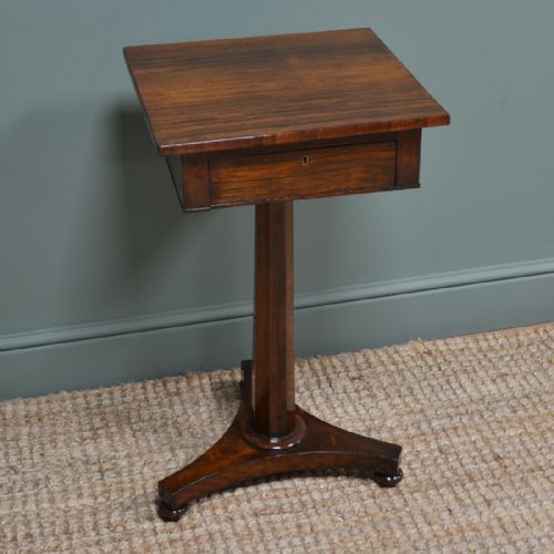 fig 3. Stunning Small William IV Antique Side Table
