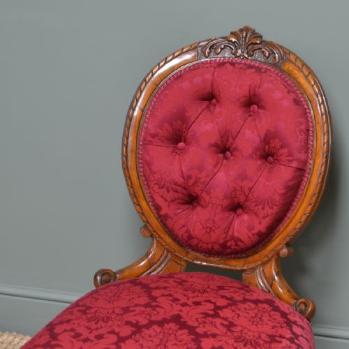 fig 1. Victorian Walnut Antique Salon Suite