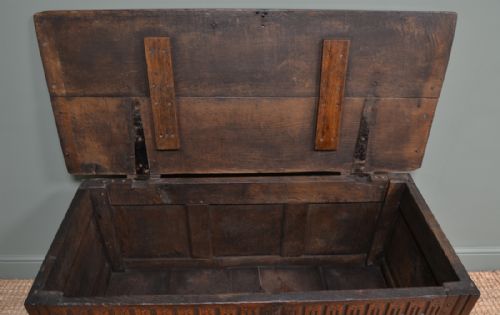 fig 2. Period Oak Country Antique Coffer