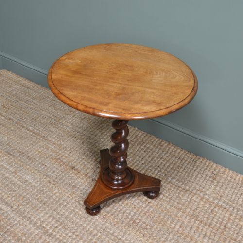 Victorian Mellow Mahogany Antique Occasional Table