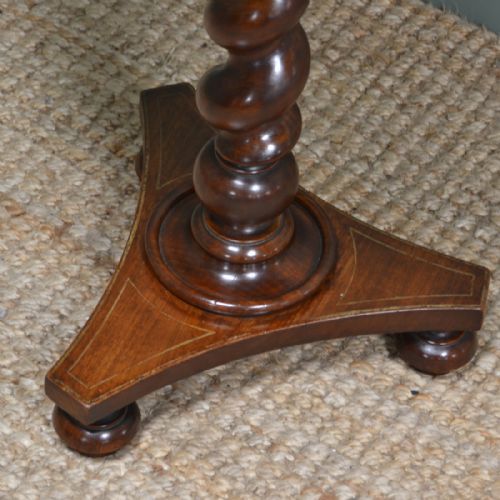 fig 1. Victorian Mellow Mahogany Antique Occasional Table