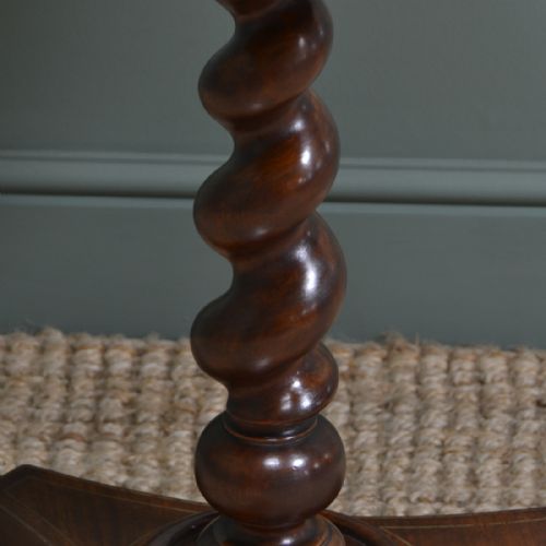 fig 3. Victorian Mellow Mahogany Antique Occasional Table