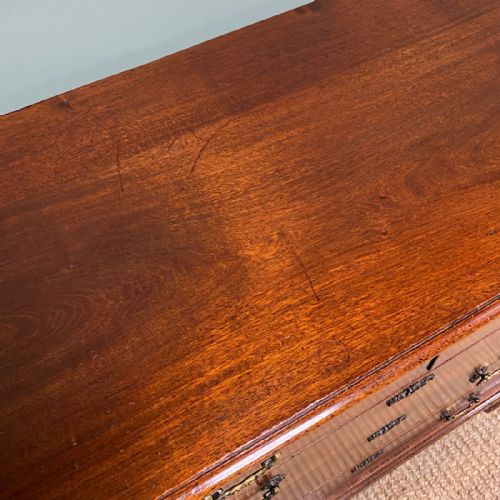 fig 2. Superb Georgian Mahogany Antique Chest of Drawers