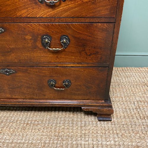 fig 3. Superb Georgian Mahogany Antique Chest of Drawers
