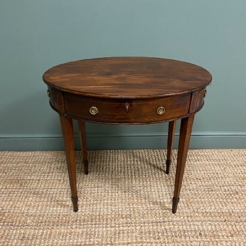 Elegant Victorian Mahogany Antique Side Table