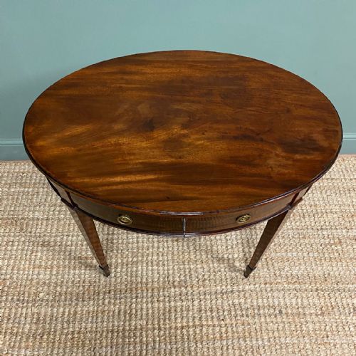 fig 3. Elegant Victorian Mahogany Antique Side Table