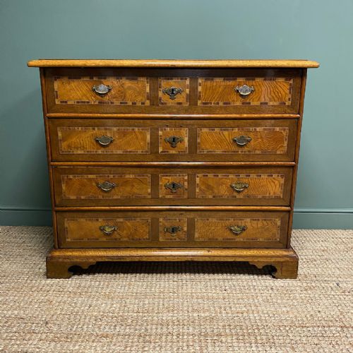 18th Century Oak and Elm Antique Chest of Drawers