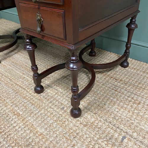 fig 3. Shapland & Petter Edwardian Walnut Antique Desk