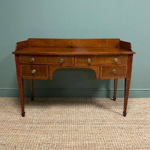 Beautiful Sheraton Revival Victorian Antique Writing Desk