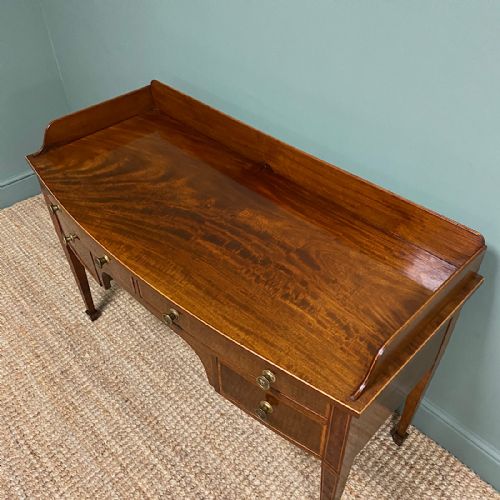 fig 2. Beautiful Sheraton Revival Victorian Antique Writing Desk