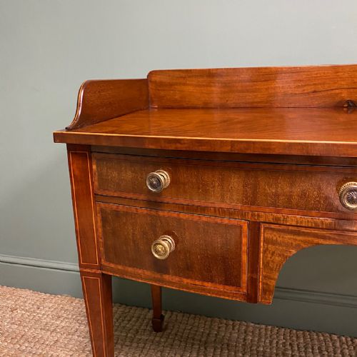 fig 3. Beautiful Sheraton Revival Victorian Antique Writing Desk