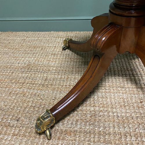 fig 3. Large High Quality Regency Mahogany Antique Dining Table