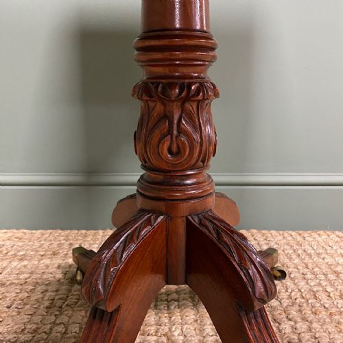 fig 3. Elegant Regency Mahogany Antique Sofa Table