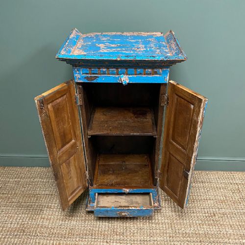 fig 2. Country Victorian Painted Antique Cupboard