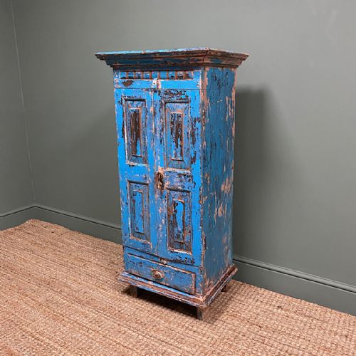 fig 3. Country Victorian Painted Antique Cupboard