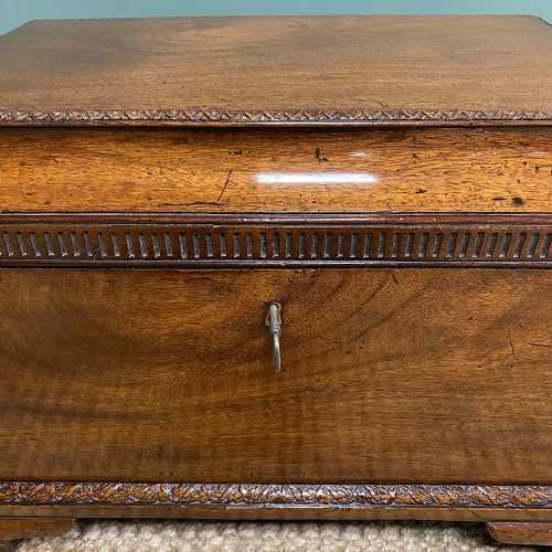 fig 2. Spectacular Georgian Mahogany Small Antique Cellarette