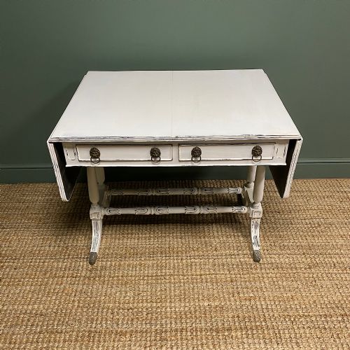 fig 2. Victorian Painted Antique Sofa Table