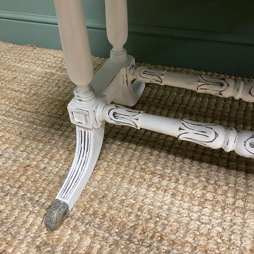 fig 3. Victorian Painted Antique Sofa Table