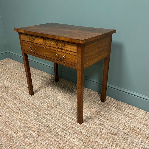 fig 1. Eighteenth Century Mahogany Antique Low Boy
