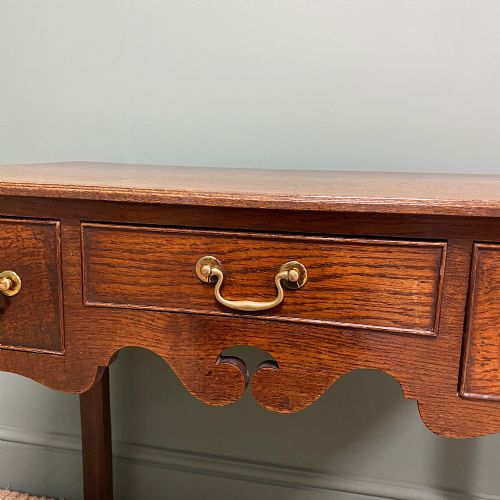 fig 3. Georgian Oak Antique Low Boy