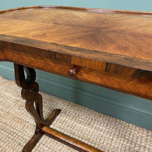 fig 3. Stunning 19th Century Kingwood Antique Writing Table