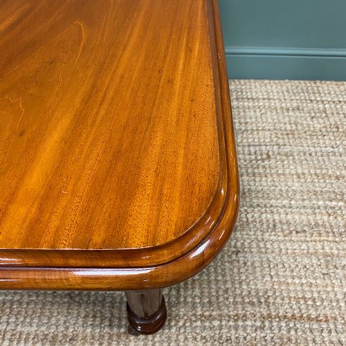 fig 3. Quality Small Mahogany Antique Victorian Extending Dining Table