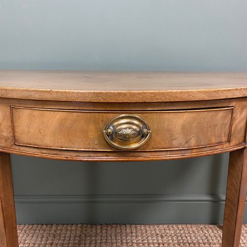 fig 3. Large Country House Extending Mellow Antique Dining Table