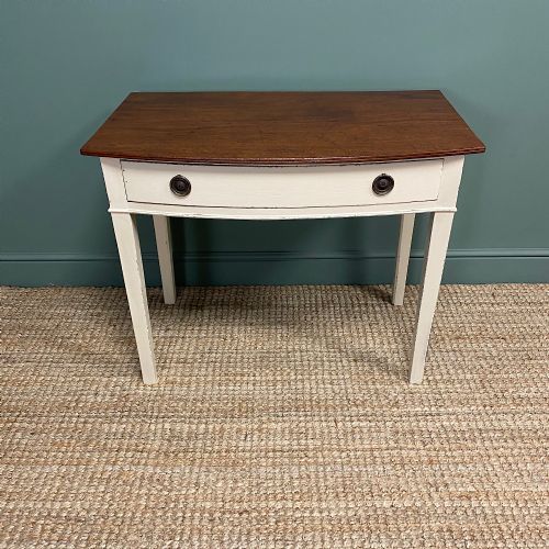 Country Painted Victorian Antique Side Table