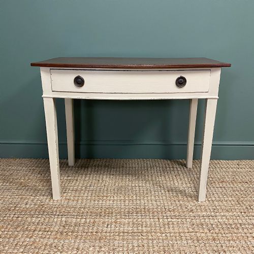 fig 2. Country Painted Victorian Antique Side Table