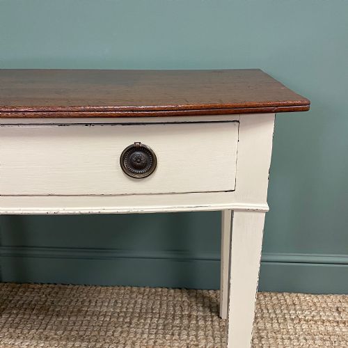 fig 3. Country Painted Victorian Antique Side Table